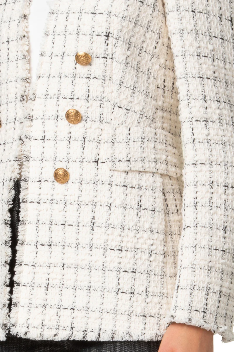 Chunky Tweed Jacket - Image 3