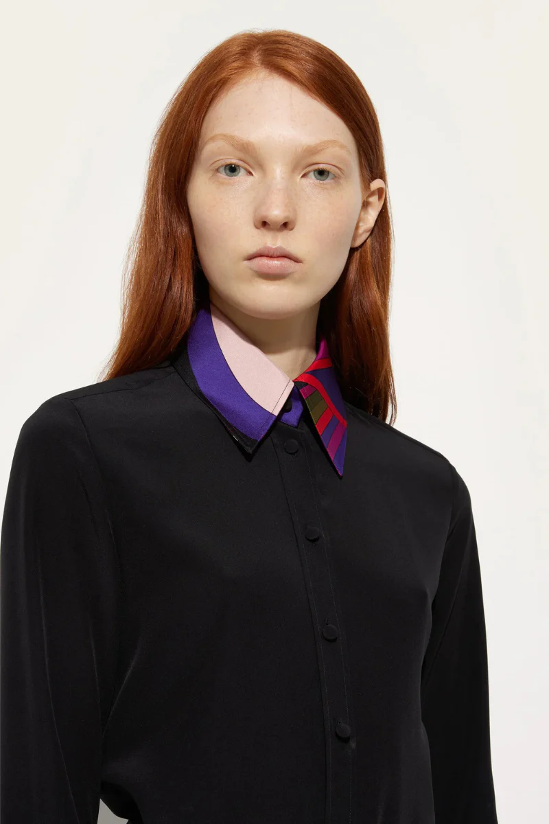 Crepe De Chine Shirt - Image 3