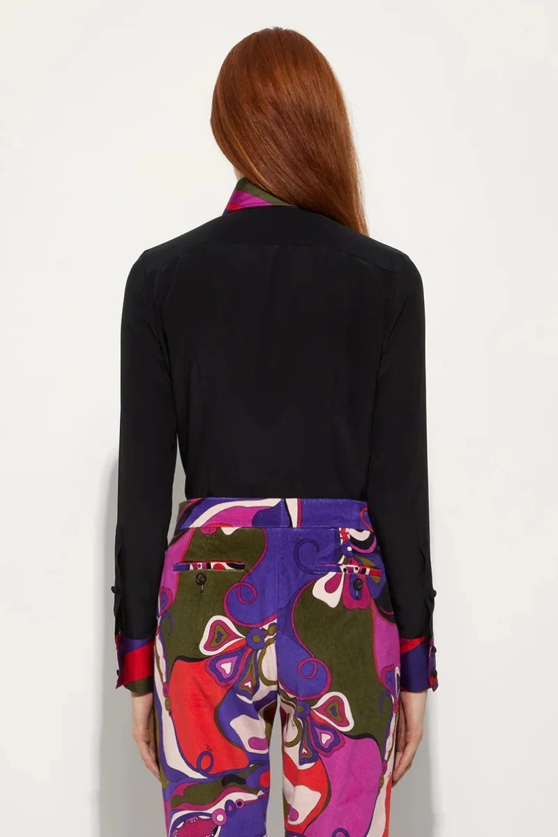 Crepe De Chine Shirt - Image 4