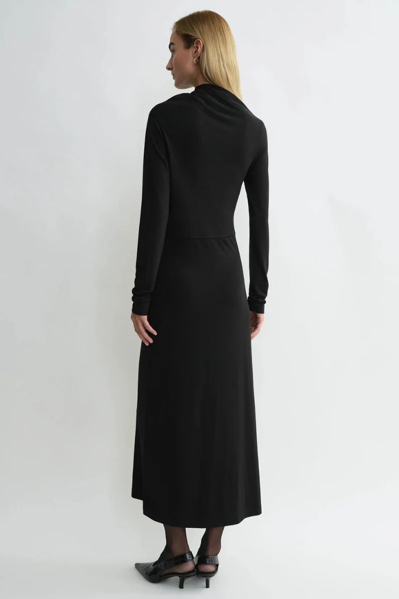 Draped Jersey Dress - Image 4