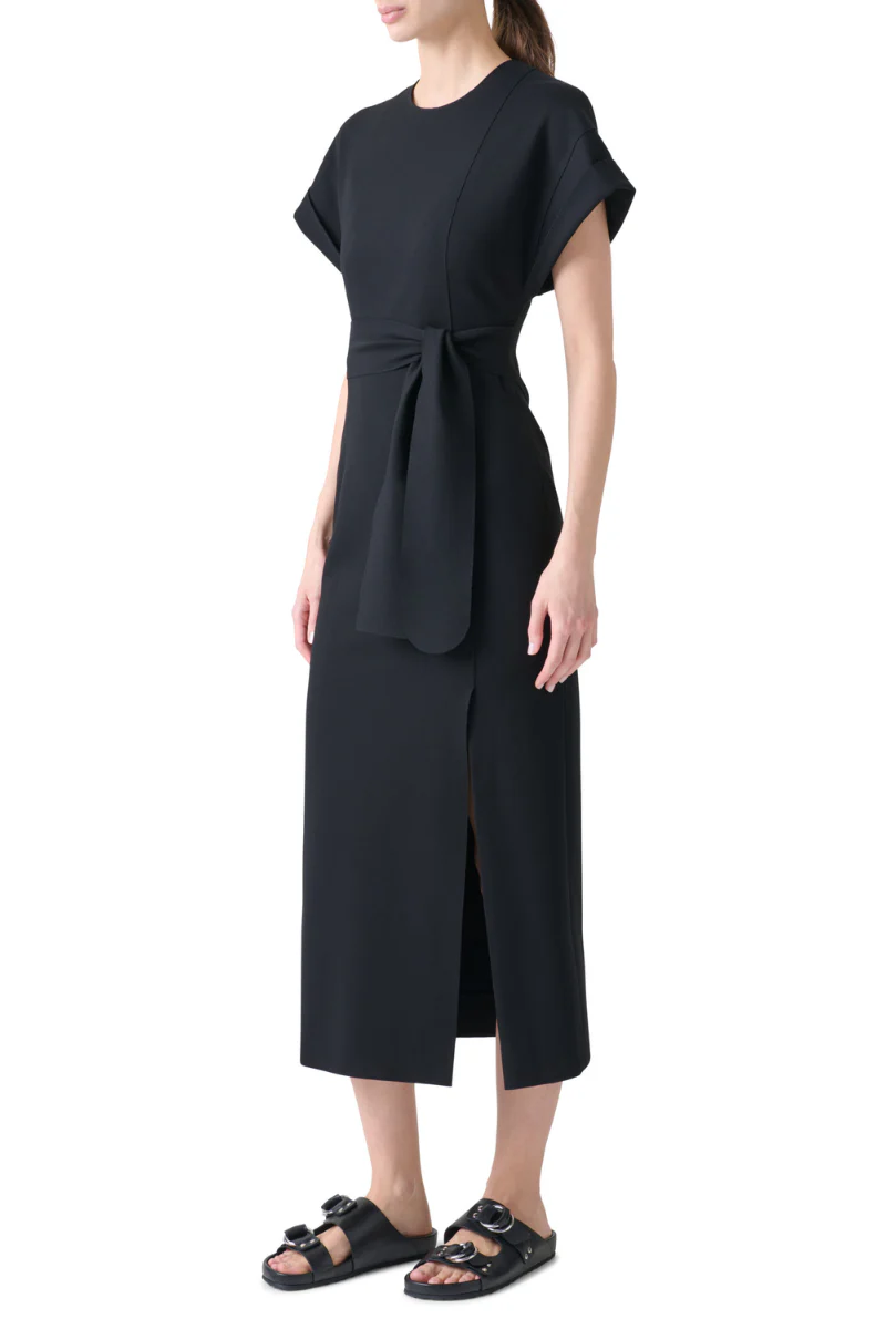 Fitted Jersey Midi Dress - Image 2