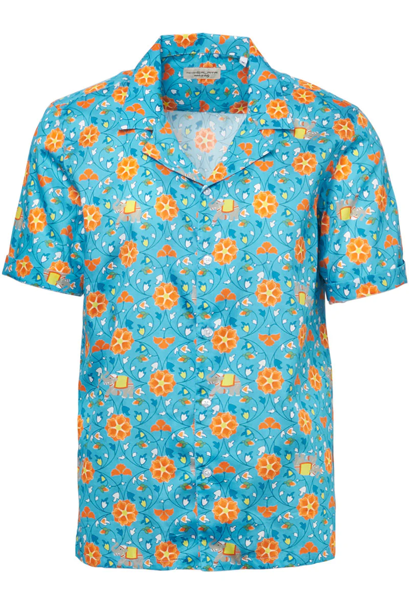 Floral Short Sleeve Sportshirt - Image 2