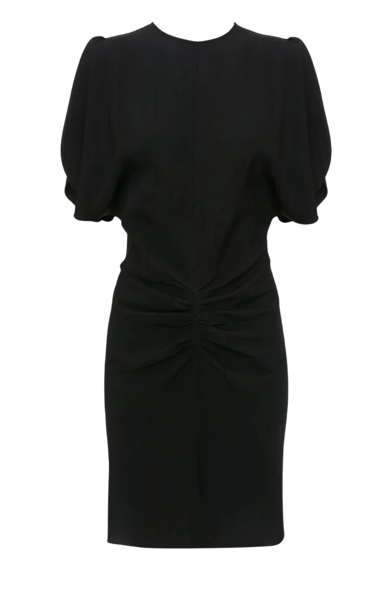 Gathered Waist Mini Dress - Image 10