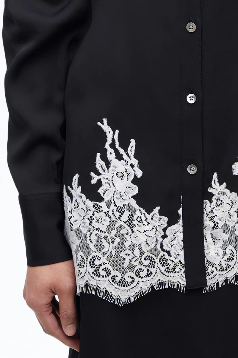 Lace Trim Shirt - Image 3