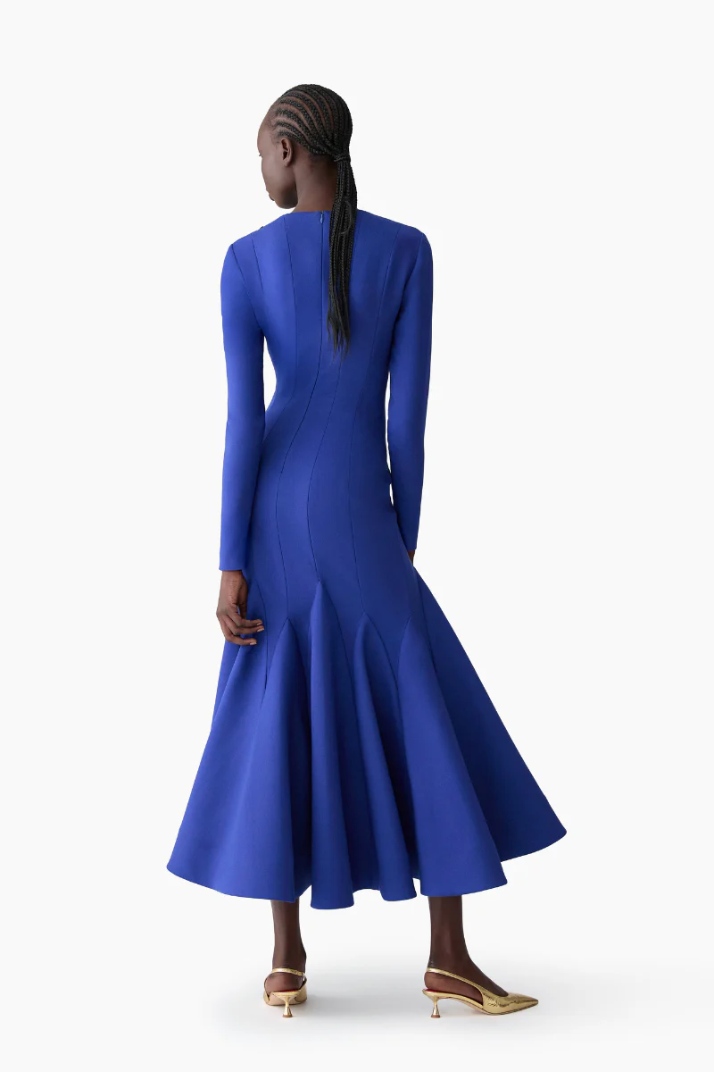 Midi Dress with Godets - Image 3