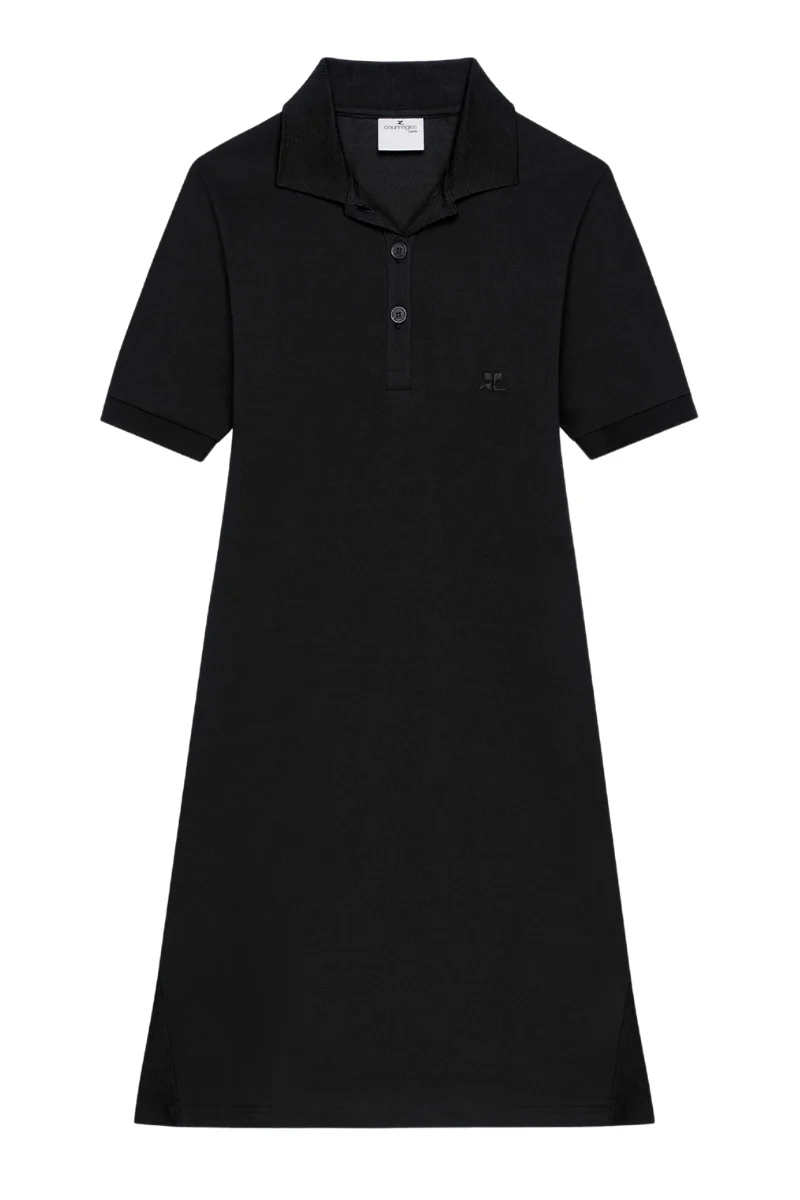 Mini Piquè Polo Dress