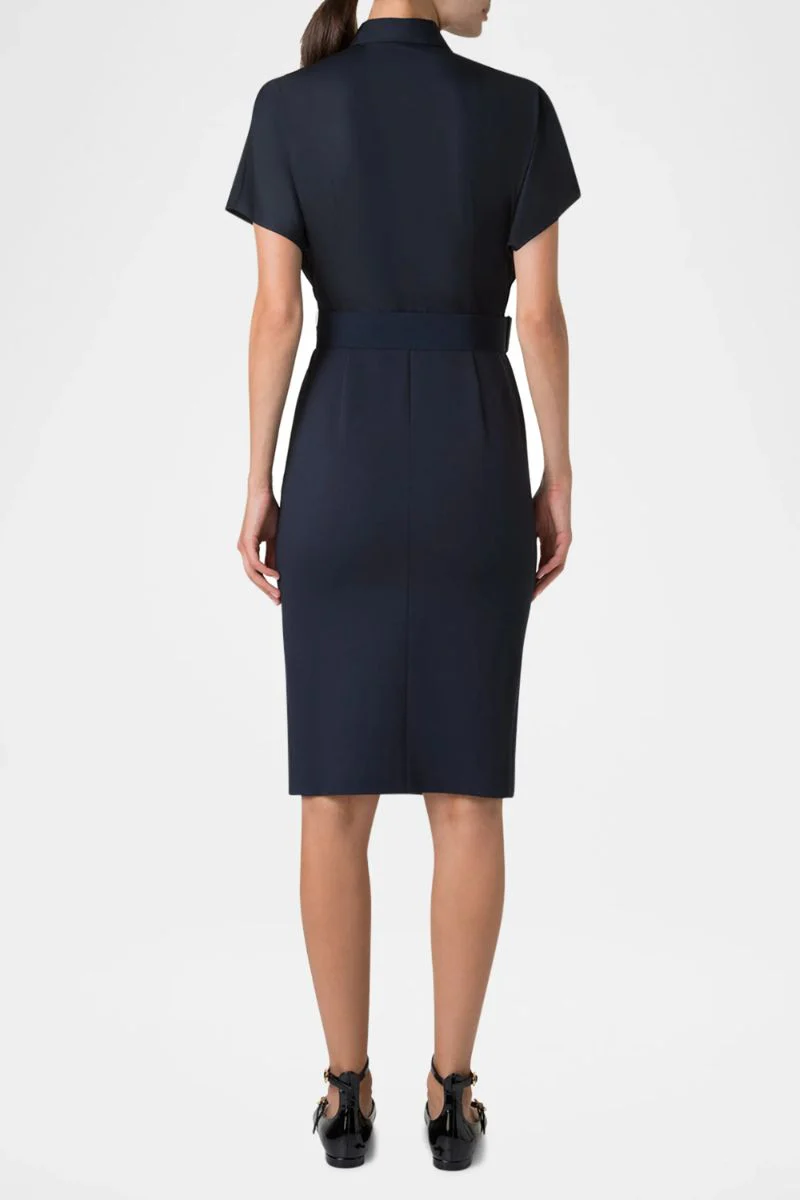 Mixed-Media Shirtdress - Image 3