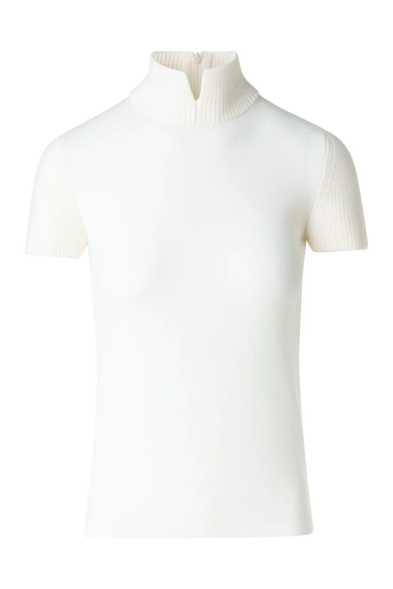 Mock Neck Knit Sweater - Image 5
