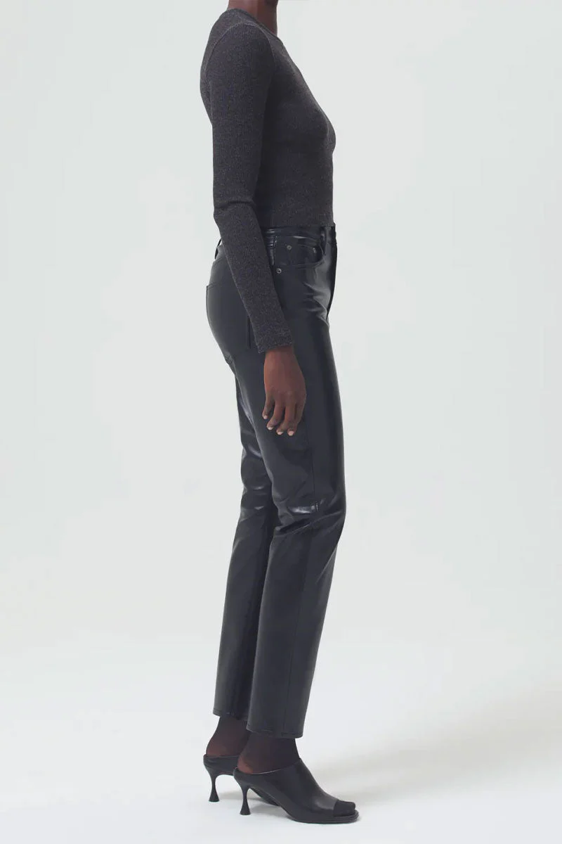 Recycled Leather Riley Long High Rise - Image 2