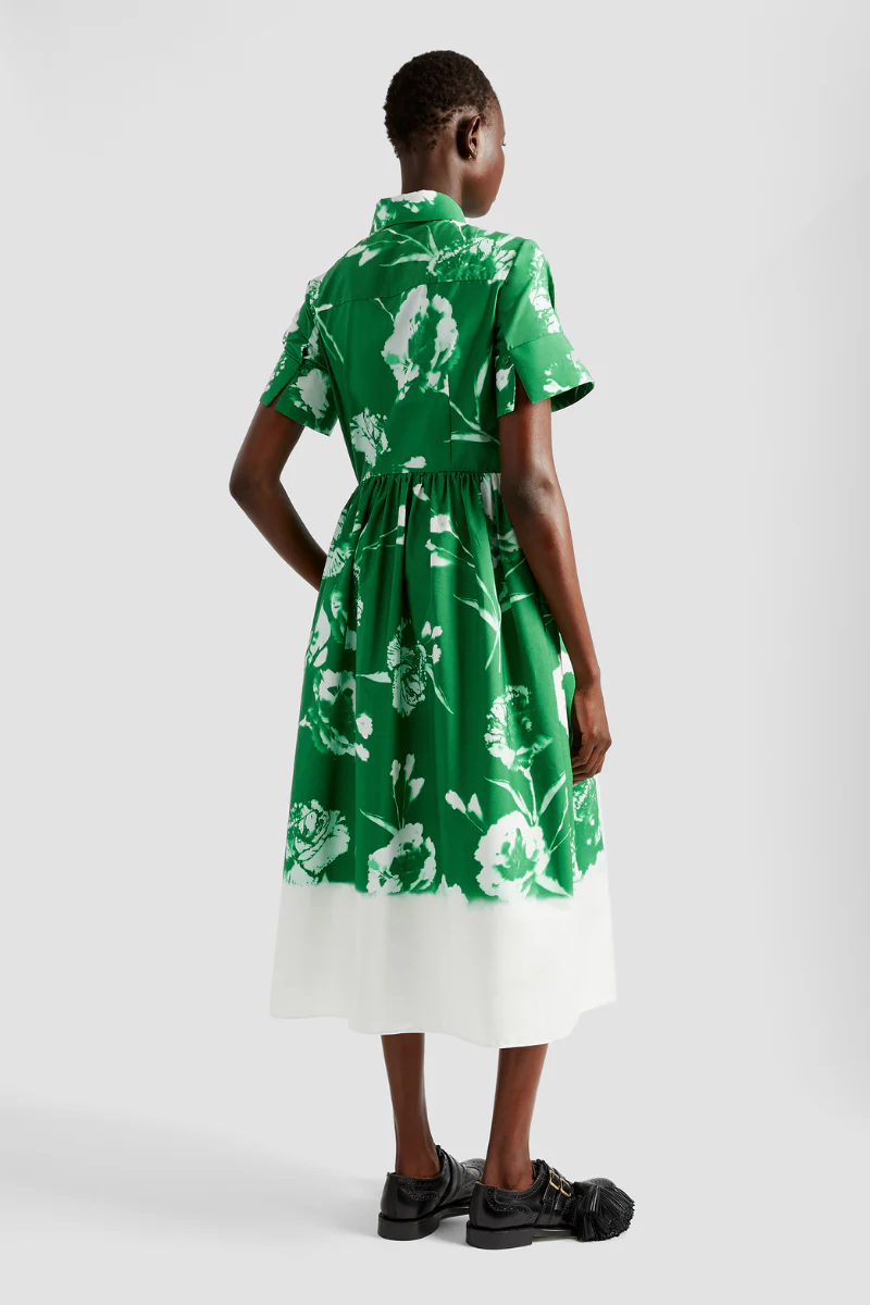 Short Sleeve Shirt Dress - Image 3