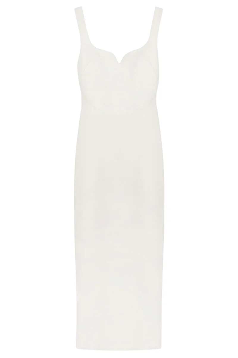 Sleeveless Fitted T-Shirt Dress - Image 3