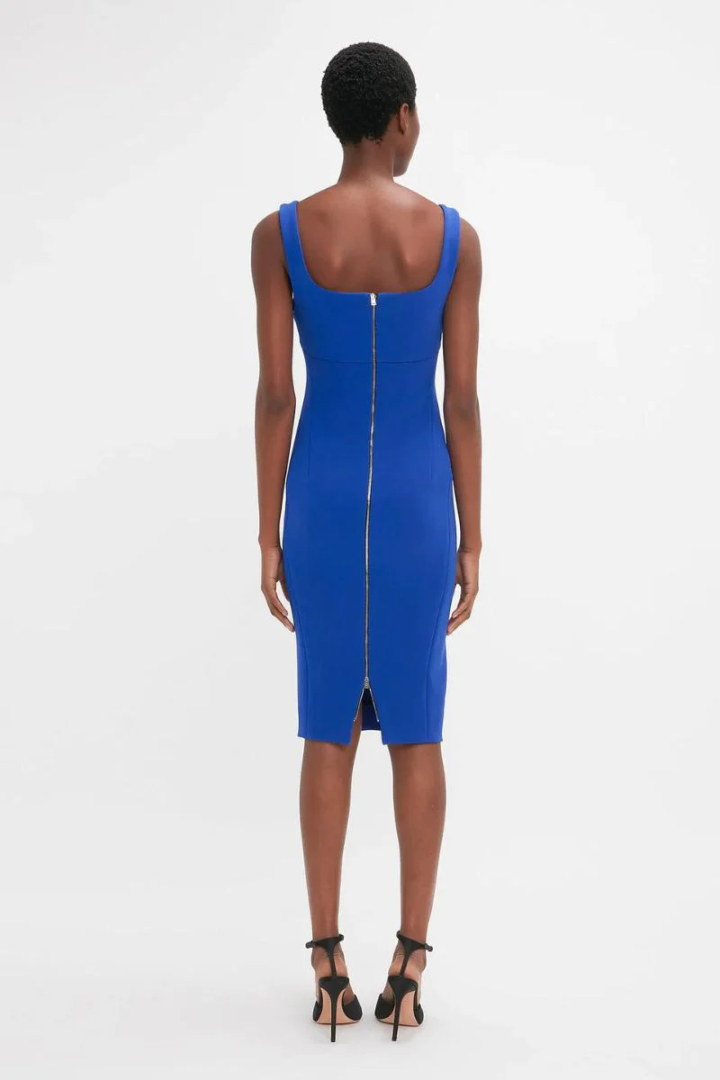 Sleeveless Fitted T-Shirt Dress - Image 5